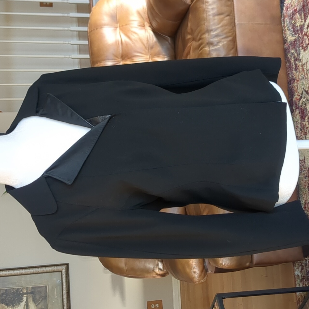 Malo Italian Designer Blazer Black size 46 US 8